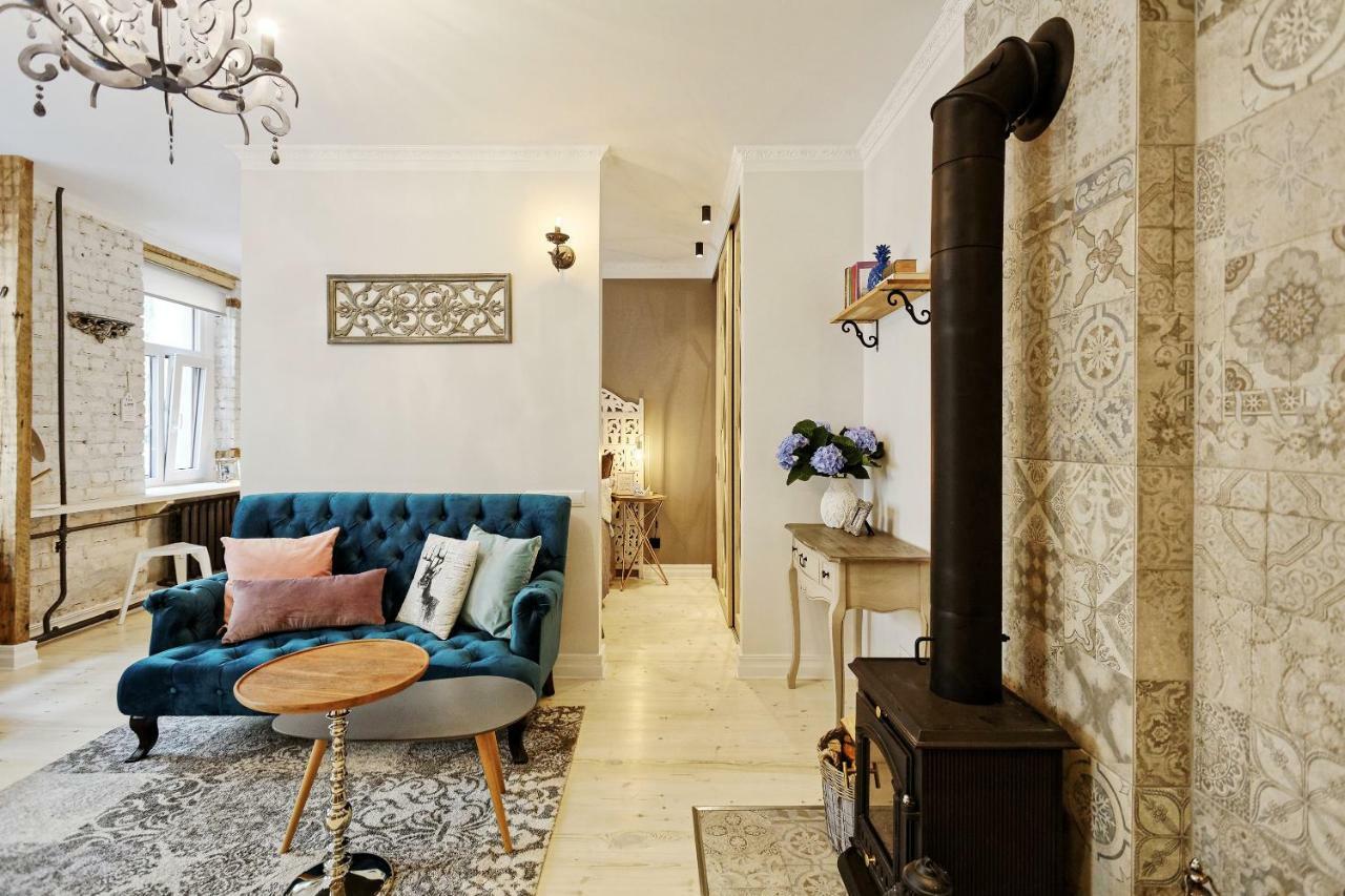 Riga Silent Center Boutique Apt. +Free Parking ภายนอก รูปภาพ