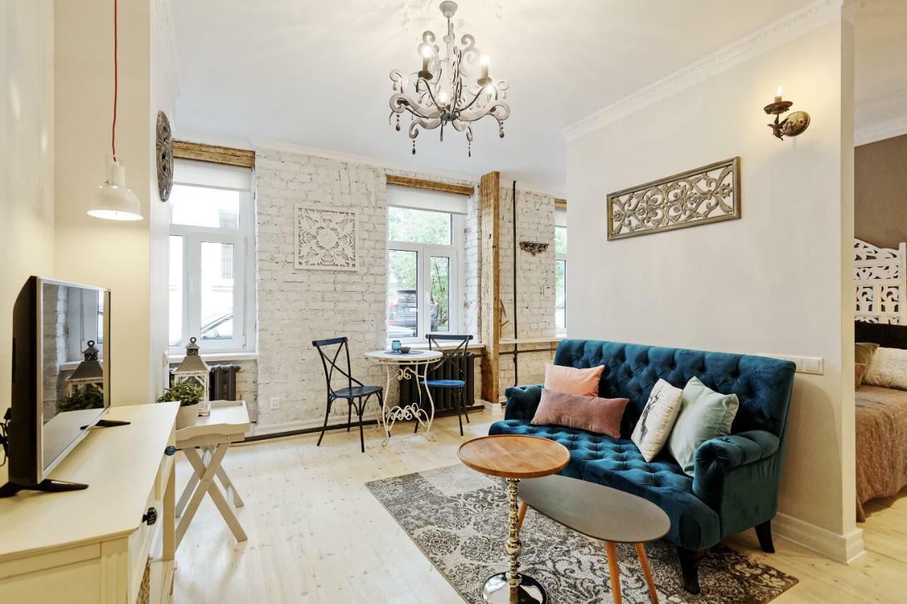 Riga Silent Center Boutique Apt. +Free Parking ภายนอก รูปภาพ
