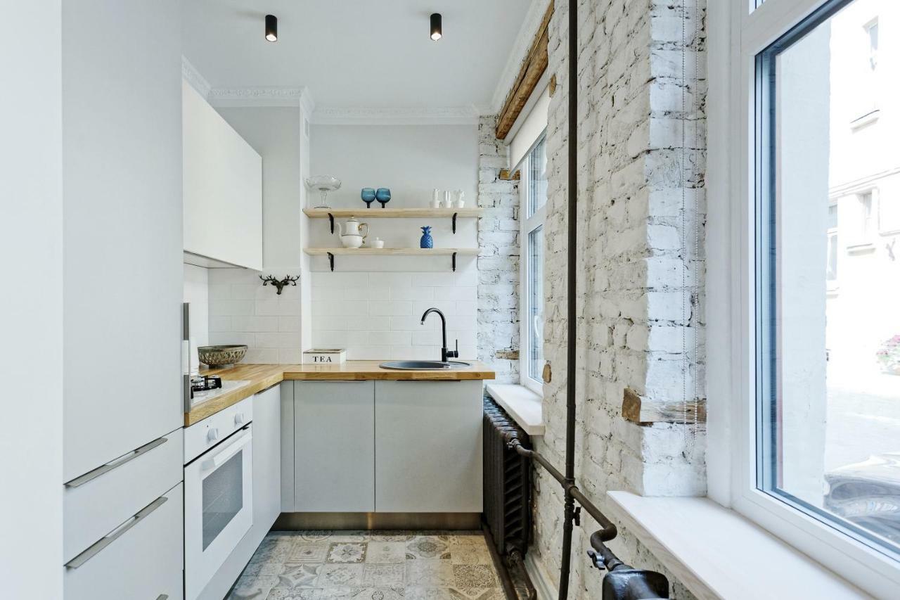 Riga Silent Center Boutique Apt. +Free Parking ภายนอก รูปภาพ