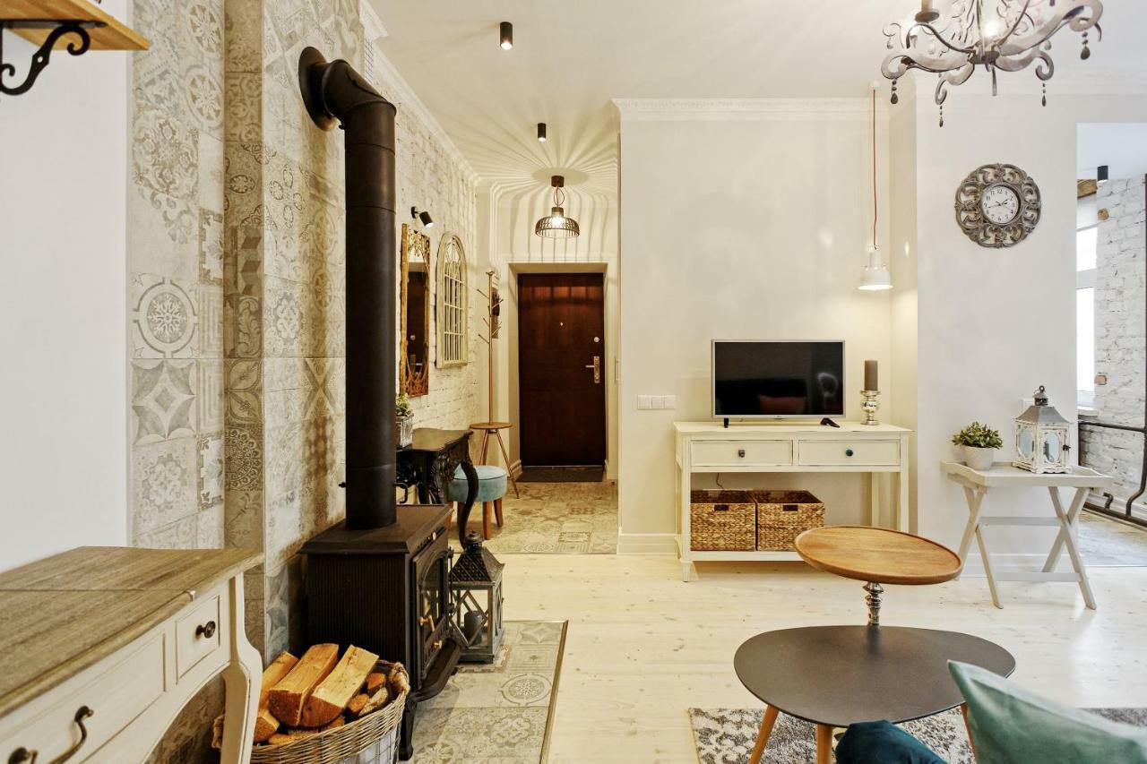 Riga Silent Center Boutique Apt. +Free Parking ภายนอก รูปภาพ